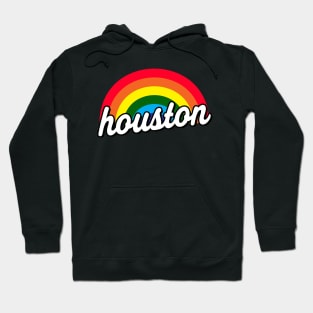 Houston Gay Pride Rainbow LGBT Flag Hoodie